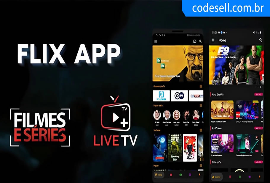 Flix App - Filmes , Series  &  TV