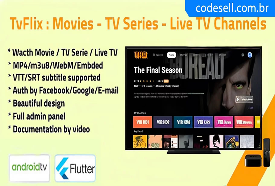 TvFlix v2.0 - Android TV